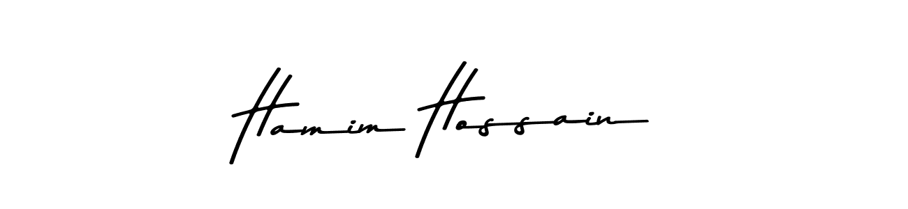 if you are searching for the best signature style for your name Hamim Hossain. so please give up your signature search. here we have designed multiple signature styles  using Asem Kandis PERSONAL USE. Hamim Hossain signature style 9 images and pictures png