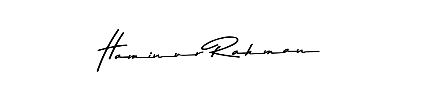 Here are the top 10 professional signature styles for the name Haminur Rahman. These are the best autograph styles you can use for your name. Haminur Rahman signature style 9 images and pictures png