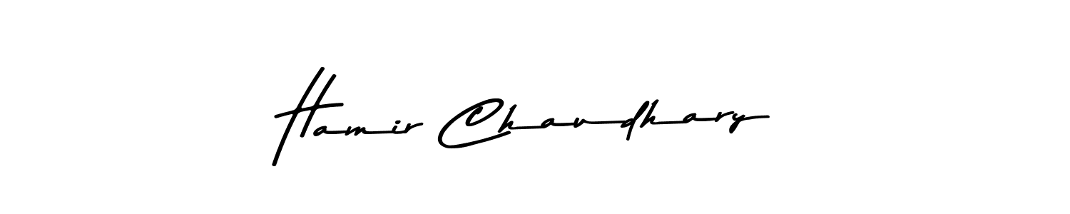 Also we have Hamir Chaudhary name is the best signature style. Create professional handwritten signature collection using Asem Kandis PERSONAL USE autograph style. Hamir Chaudhary signature style 9 images and pictures png