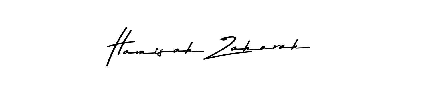 You should practise on your own different ways (Asem Kandis PERSONAL USE) to write your name (Hamisah Zaharah) in signature. don't let someone else do it for you. Hamisah Zaharah signature style 9 images and pictures png