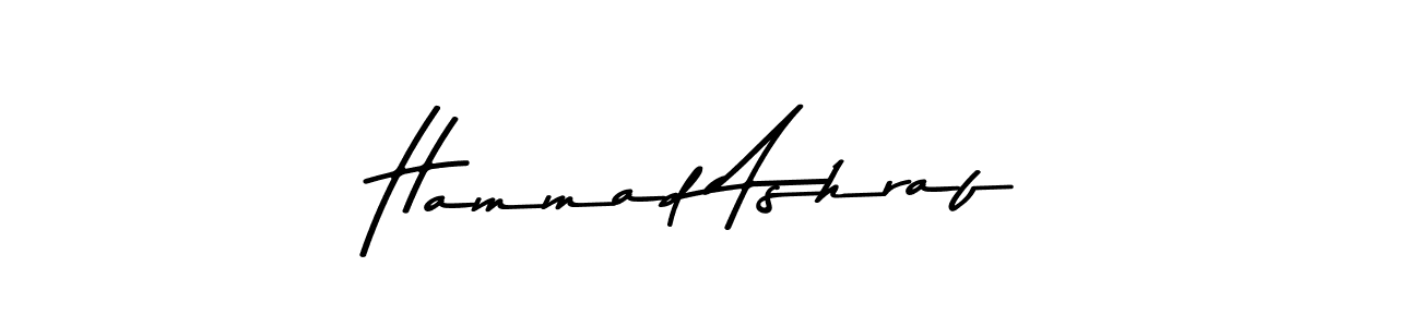 You should practise on your own different ways (Asem Kandis PERSONAL USE) to write your name (Hammad Ashraf) in signature. don't let someone else do it for you. Hammad Ashraf signature style 9 images and pictures png