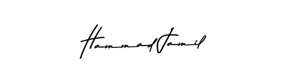 You can use this online signature creator to create a handwritten signature for the name Hammad Jamil. This is the best online autograph maker. Hammad Jamil signature style 9 images and pictures png