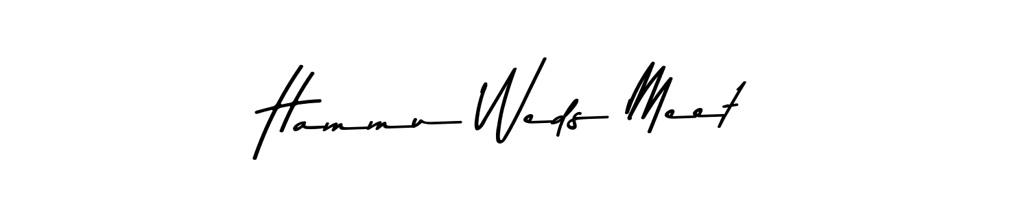 Also You can easily find your signature by using the search form. We will create Hammu Weds Meet name handwritten signature images for you free of cost using Asem Kandis PERSONAL USE sign style. Hammu Weds Meet signature style 9 images and pictures png