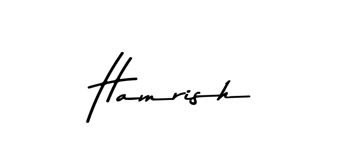Best and Professional Signature Style for Hamrish. Asem Kandis PERSONAL USE Best Signature Style Collection. Hamrish signature style 9 images and pictures png