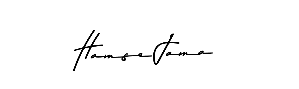 Similarly Asem Kandis PERSONAL USE is the best handwritten signature design. Signature creator online .You can use it as an online autograph creator for name Hamse Jama. Hamse Jama signature style 9 images and pictures png