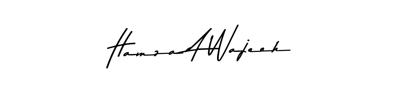 Similarly Asem Kandis PERSONAL USE is the best handwritten signature design. Signature creator online .You can use it as an online autograph creator for name Hamza A Wajeeh. Hamza A Wajeeh signature style 9 images and pictures png