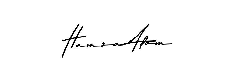 The best way (Asem Kandis PERSONAL USE) to make a short signature is to pick only two or three words in your name. The name Hamza Alam include a total of six letters. For converting this name. Hamza Alam signature style 9 images and pictures png