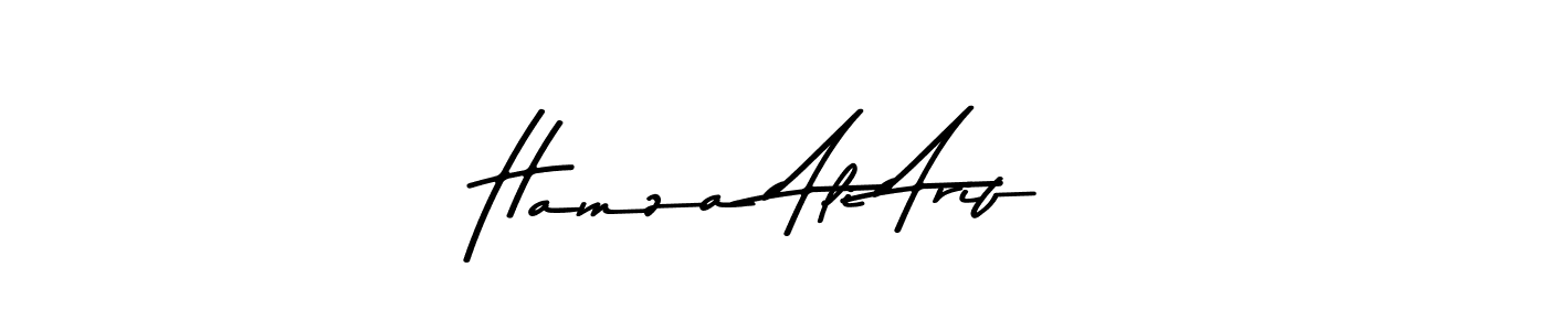 Use a signature maker to create a handwritten signature online. With this signature software, you can design (Asem Kandis PERSONAL USE) your own signature for name Hamza Ali Arif. Hamza Ali Arif signature style 9 images and pictures png