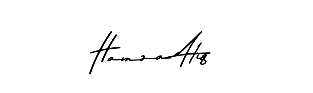 Use a signature maker to create a handwritten signature online. With this signature software, you can design (Asem Kandis PERSONAL USE) your own signature for name Hamza Atiq. Hamza Atiq signature style 9 images and pictures png