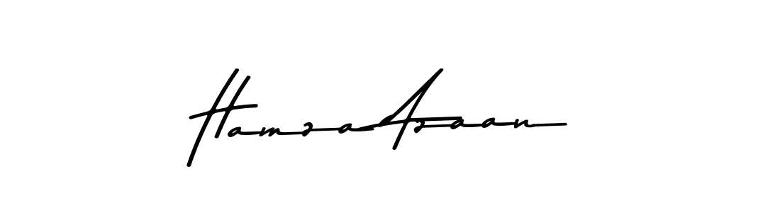 The best way (Asem Kandis PERSONAL USE) to make a short signature is to pick only two or three words in your name. The name Hamza Azaan include a total of six letters. For converting this name. Hamza Azaan signature style 9 images and pictures png
