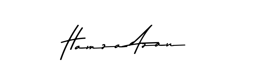 Use a signature maker to create a handwritten signature online. With this signature software, you can design (Asem Kandis PERSONAL USE) your own signature for name Hamza Azan. Hamza Azan signature style 9 images and pictures png