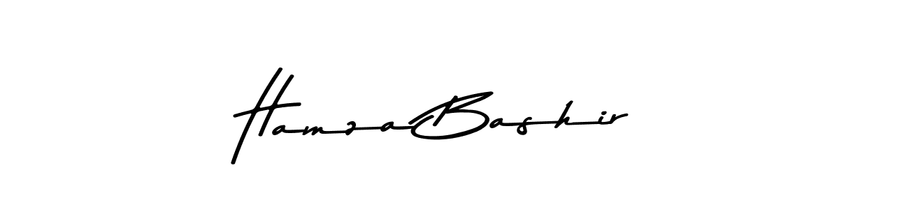 Use a signature maker to create a handwritten signature online. With this signature software, you can design (Asem Kandis PERSONAL USE) your own signature for name Hamza Bashir . Hamza Bashir  signature style 9 images and pictures png