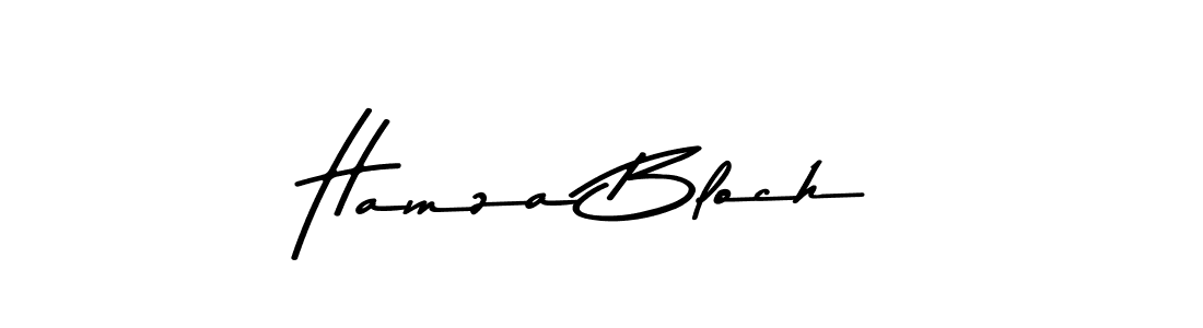 Use a signature maker to create a handwritten signature online. With this signature software, you can design (Asem Kandis PERSONAL USE) your own signature for name Hamza Bloch. Hamza Bloch signature style 9 images and pictures png