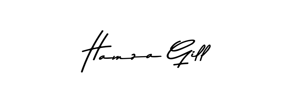 You should practise on your own different ways (Asem Kandis PERSONAL USE) to write your name (Hamza Gill) in signature. don't let someone else do it for you. Hamza Gill signature style 9 images and pictures png