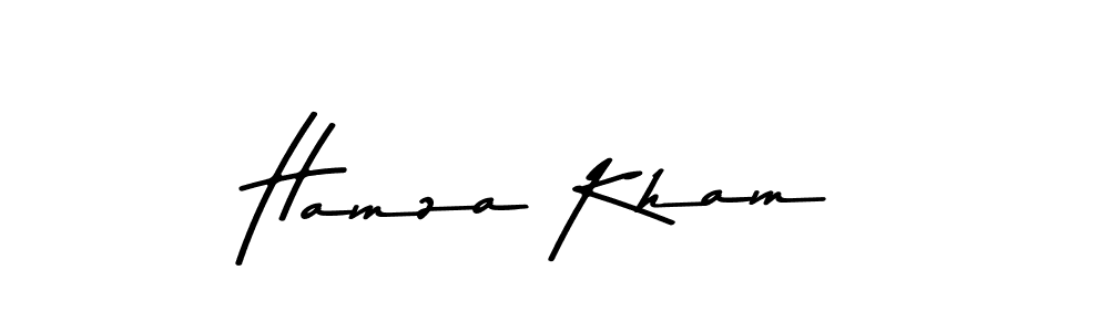 Also You can easily find your signature by using the search form. We will create Hamza Kham name handwritten signature images for you free of cost using Asem Kandis PERSONAL USE sign style. Hamza Kham signature style 9 images and pictures png