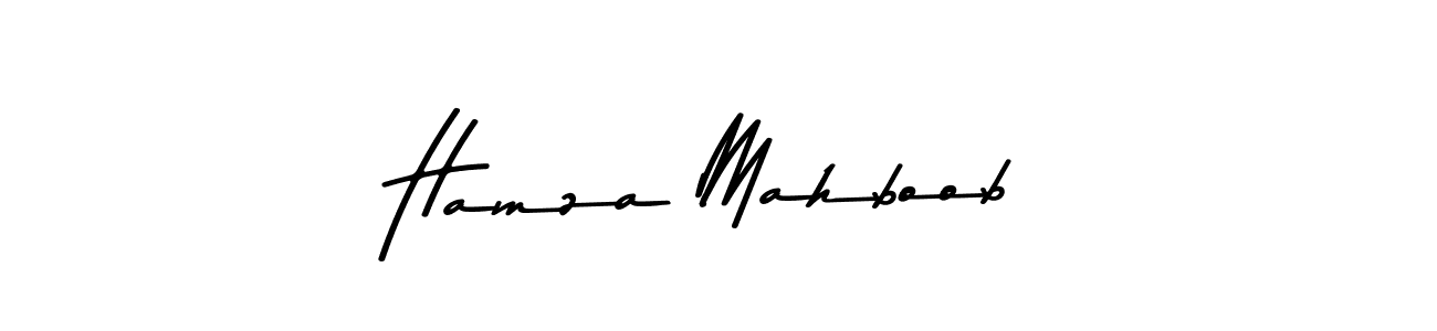 This is the best signature style for the Hamza Mahboob name. Also you like these signature font (Asem Kandis PERSONAL USE). Mix name signature. Hamza Mahboob signature style 9 images and pictures png