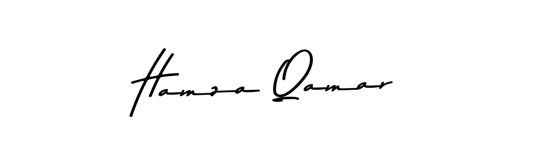 Hamza Qamar stylish signature style. Best Handwritten Sign (Asem Kandis PERSONAL USE) for my name. Handwritten Signature Collection Ideas for my name Hamza Qamar. Hamza Qamar signature style 9 images and pictures png