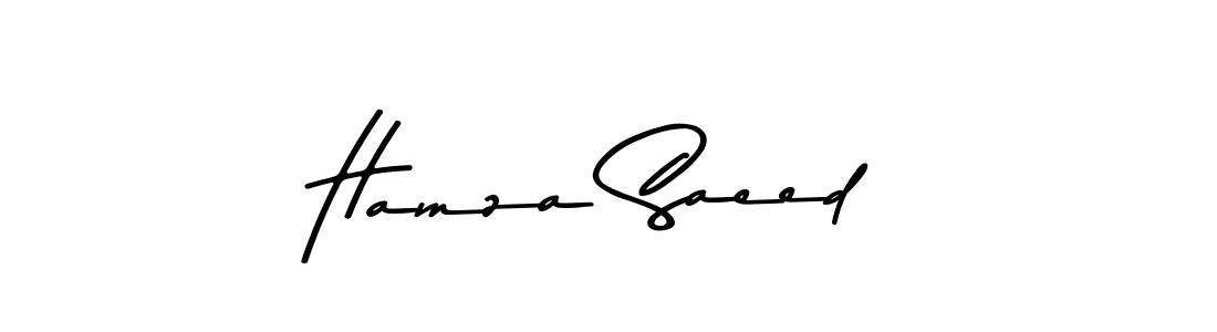 You can use this online signature creator to create a handwritten signature for the name Hamza Saeed. This is the best online autograph maker. Hamza Saeed signature style 9 images and pictures png