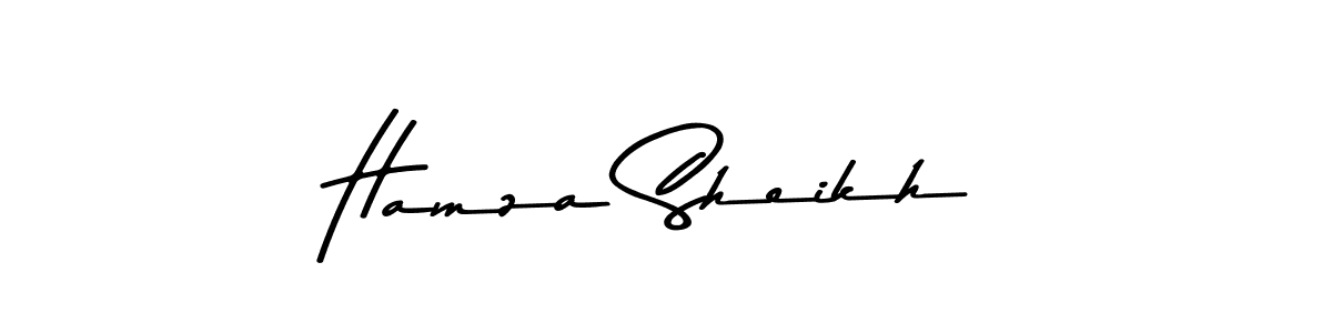 Here are the top 10 professional signature styles for the name Hamza Sheikh. These are the best autograph styles you can use for your name. Hamza Sheikh signature style 9 images and pictures png