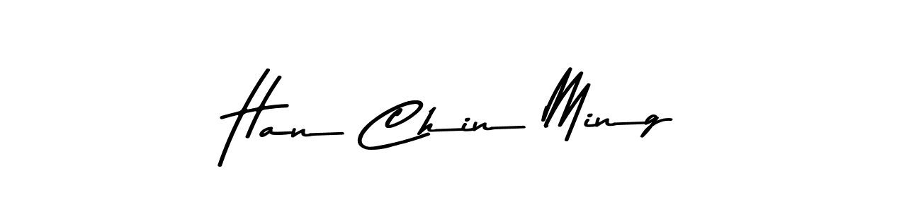 Use a signature maker to create a handwritten signature online. With this signature software, you can design (Asem Kandis PERSONAL USE) your own signature for name Han Chin Ming. Han Chin Ming signature style 9 images and pictures png