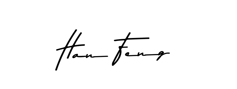 Create a beautiful signature design for name Han Feng. With this signature (Asem Kandis PERSONAL USE) fonts, you can make a handwritten signature for free. Han Feng signature style 9 images and pictures png