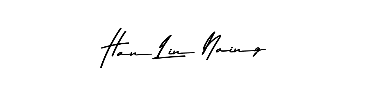 This is the best signature style for the Han Lin Naing name. Also you like these signature font (Asem Kandis PERSONAL USE). Mix name signature. Han Lin Naing signature style 9 images and pictures png