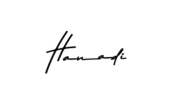 The best way (Asem Kandis PERSONAL USE) to make a short signature is to pick only two or three words in your name. The name Hanadi include a total of six letters. For converting this name. Hanadi signature style 9 images and pictures png