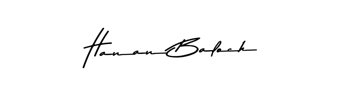 Hanan Baloch stylish signature style. Best Handwritten Sign (Asem Kandis PERSONAL USE) for my name. Handwritten Signature Collection Ideas for my name Hanan Baloch. Hanan Baloch signature style 9 images and pictures png