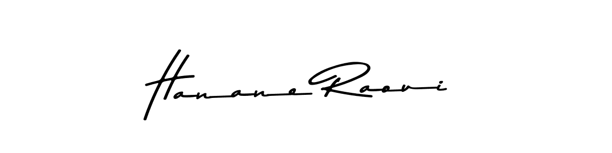 You should practise on your own different ways (Asem Kandis PERSONAL USE) to write your name (Hanane Raoui) in signature. don't let someone else do it for you. Hanane Raoui signature style 9 images and pictures png