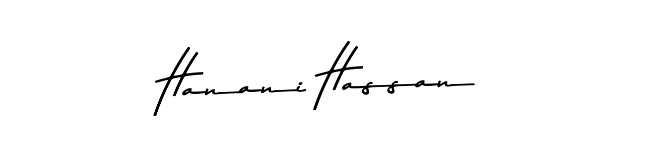Also we have Hanani Hassan name is the best signature style. Create professional handwritten signature collection using Asem Kandis PERSONAL USE autograph style. Hanani Hassan signature style 9 images and pictures png