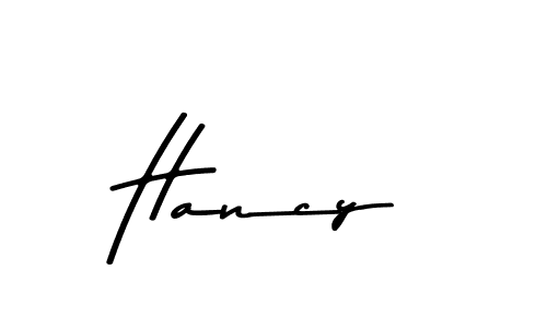 Also You can easily find your signature by using the search form. We will create Hancy name handwritten signature images for you free of cost using Asem Kandis PERSONAL USE sign style. Hancy signature style 9 images and pictures png