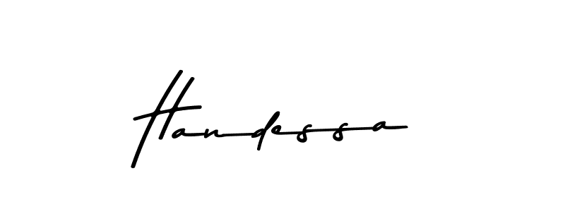 Also we have Handessa name is the best signature style. Create professional handwritten signature collection using Asem Kandis PERSONAL USE autograph style. Handessa signature style 9 images and pictures png