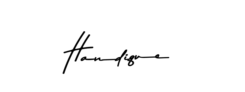 The best way (Asem Kandis PERSONAL USE) to make a short signature is to pick only two or three words in your name. The name Handique include a total of six letters. For converting this name. Handique signature style 9 images and pictures png