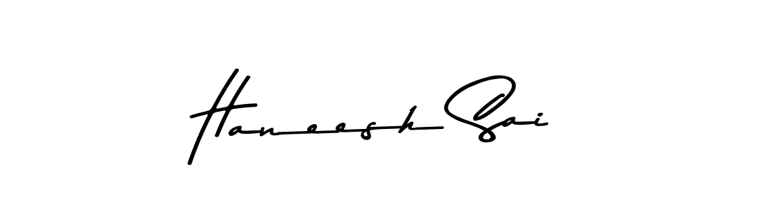 The best way (Asem Kandis PERSONAL USE) to make a short signature is to pick only two or three words in your name. The name Haneesh Sai include a total of six letters. For converting this name. Haneesh Sai signature style 9 images and pictures png