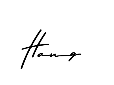 Use a signature maker to create a handwritten signature online. With this signature software, you can design (Asem Kandis PERSONAL USE) your own signature for name Hang. Hang signature style 9 images and pictures png