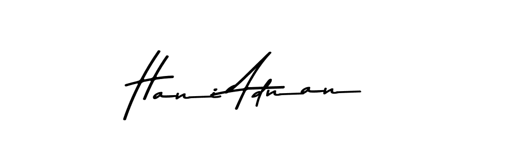 Also we have Hani Adnan name is the best signature style. Create professional handwritten signature collection using Asem Kandis PERSONAL USE autograph style. Hani Adnan signature style 9 images and pictures png