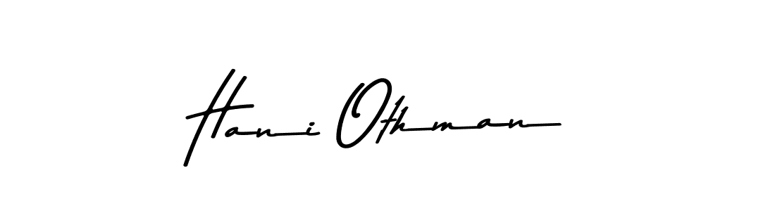 Design your own signature with our free online signature maker. With this signature software, you can create a handwritten (Asem Kandis PERSONAL USE) signature for name Hani Othman. Hani Othman signature style 9 images and pictures png