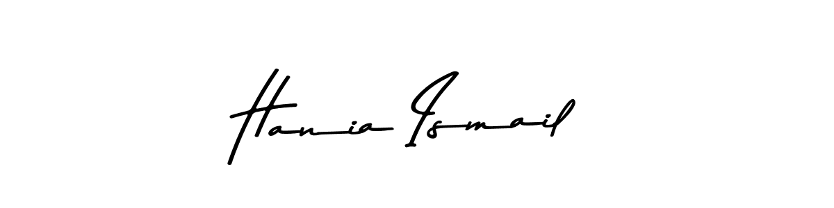 You should practise on your own different ways (Asem Kandis PERSONAL USE) to write your name (Hania Ismail) in signature. don't let someone else do it for you. Hania Ismail signature style 9 images and pictures png