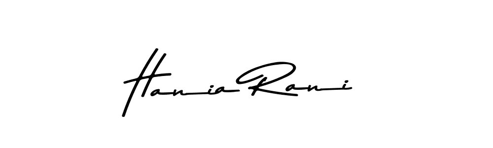 Asem Kandis PERSONAL USE is a professional signature style that is perfect for those who want to add a touch of class to their signature. It is also a great choice for those who want to make their signature more unique. Get Hania Rani name to fancy signature for free. Hania Rani signature style 9 images and pictures png