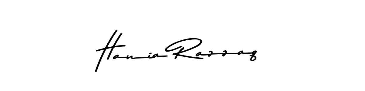 Hania Razzaq stylish signature style. Best Handwritten Sign (Asem Kandis PERSONAL USE) for my name. Handwritten Signature Collection Ideas for my name Hania Razzaq. Hania Razzaq signature style 9 images and pictures png