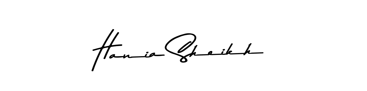 You should practise on your own different ways (Asem Kandis PERSONAL USE) to write your name (Hania Sheikh) in signature. don't let someone else do it for you. Hania Sheikh signature style 9 images and pictures png