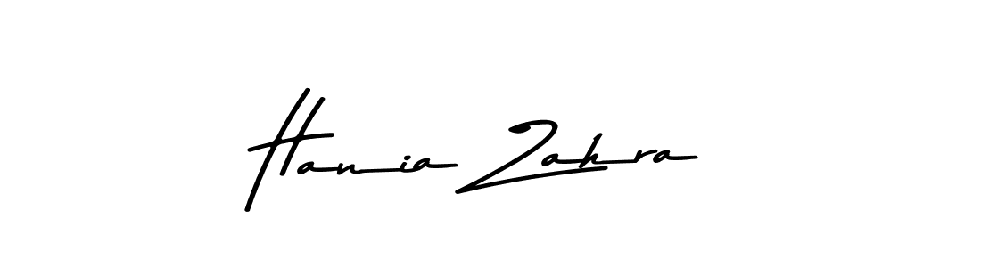 Make a beautiful signature design for name Hania Zahra. With this signature (Asem Kandis PERSONAL USE) style, you can create a handwritten signature for free. Hania Zahra signature style 9 images and pictures png