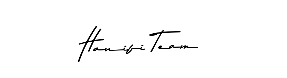 Also we have Hanifi Team name is the best signature style. Create professional handwritten signature collection using Asem Kandis PERSONAL USE autograph style. Hanifi Team signature style 9 images and pictures png
