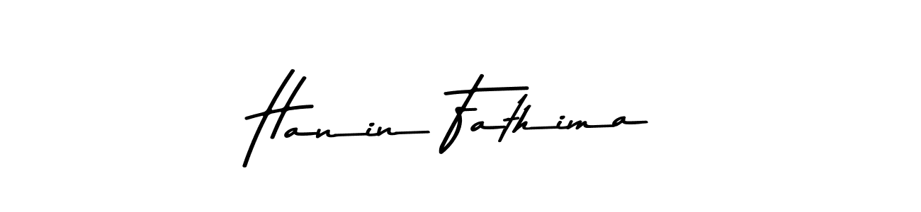Asem Kandis PERSONAL USE is a professional signature style that is perfect for those who want to add a touch of class to their signature. It is also a great choice for those who want to make their signature more unique. Get Hanin Fathima name to fancy signature for free. Hanin Fathima signature style 9 images and pictures png