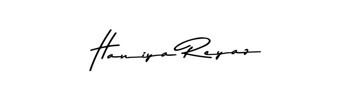 Similarly Asem Kandis PERSONAL USE is the best handwritten signature design. Signature creator online .You can use it as an online autograph creator for name Haniya Reyaz. Haniya Reyaz signature style 9 images and pictures png