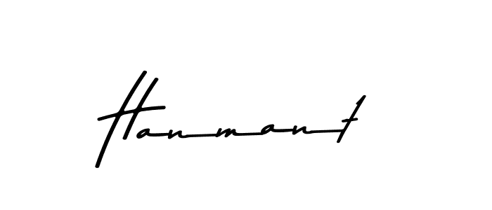 How to make Hanmant name signature. Use Asem Kandis PERSONAL USE style for creating short signs online. This is the latest handwritten sign. Hanmant signature style 9 images and pictures png