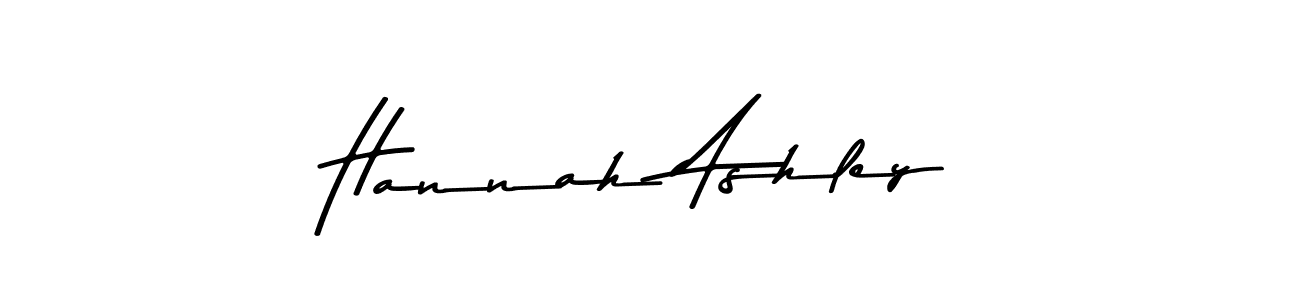Use a signature maker to create a handwritten signature online. With this signature software, you can design (Asem Kandis PERSONAL USE) your own signature for name Hannah Ashley. Hannah Ashley signature style 9 images and pictures png