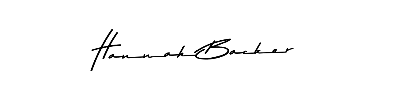 Here are the top 10 professional signature styles for the name Hannah Backer. These are the best autograph styles you can use for your name. Hannah Backer signature style 9 images and pictures png