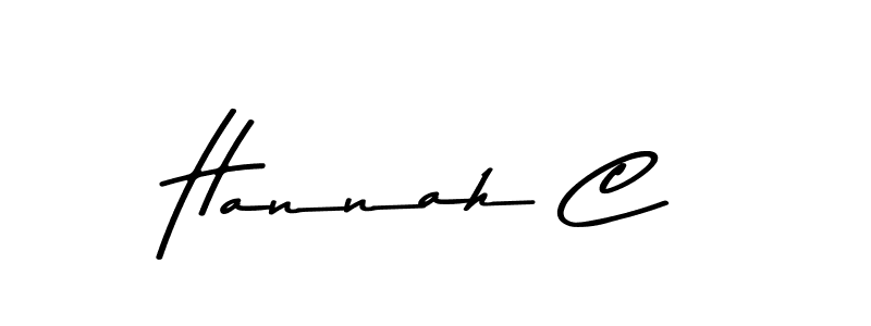 Similarly Asem Kandis PERSONAL USE is the best handwritten signature design. Signature creator online .You can use it as an online autograph creator for name Hannah C. Hannah C signature style 9 images and pictures png