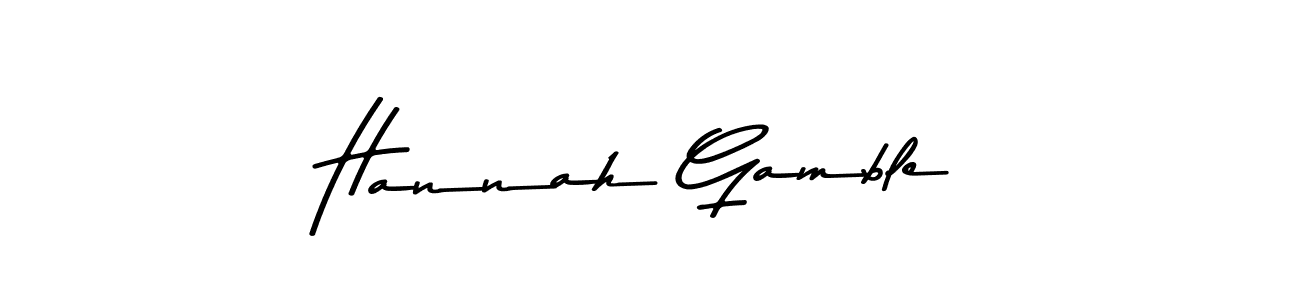 You should practise on your own different ways (Asem Kandis PERSONAL USE) to write your name (Hannah Gamble) in signature. don't let someone else do it for you. Hannah Gamble signature style 9 images and pictures png